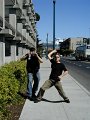 Johnny&Jay on Sidewalk in SF